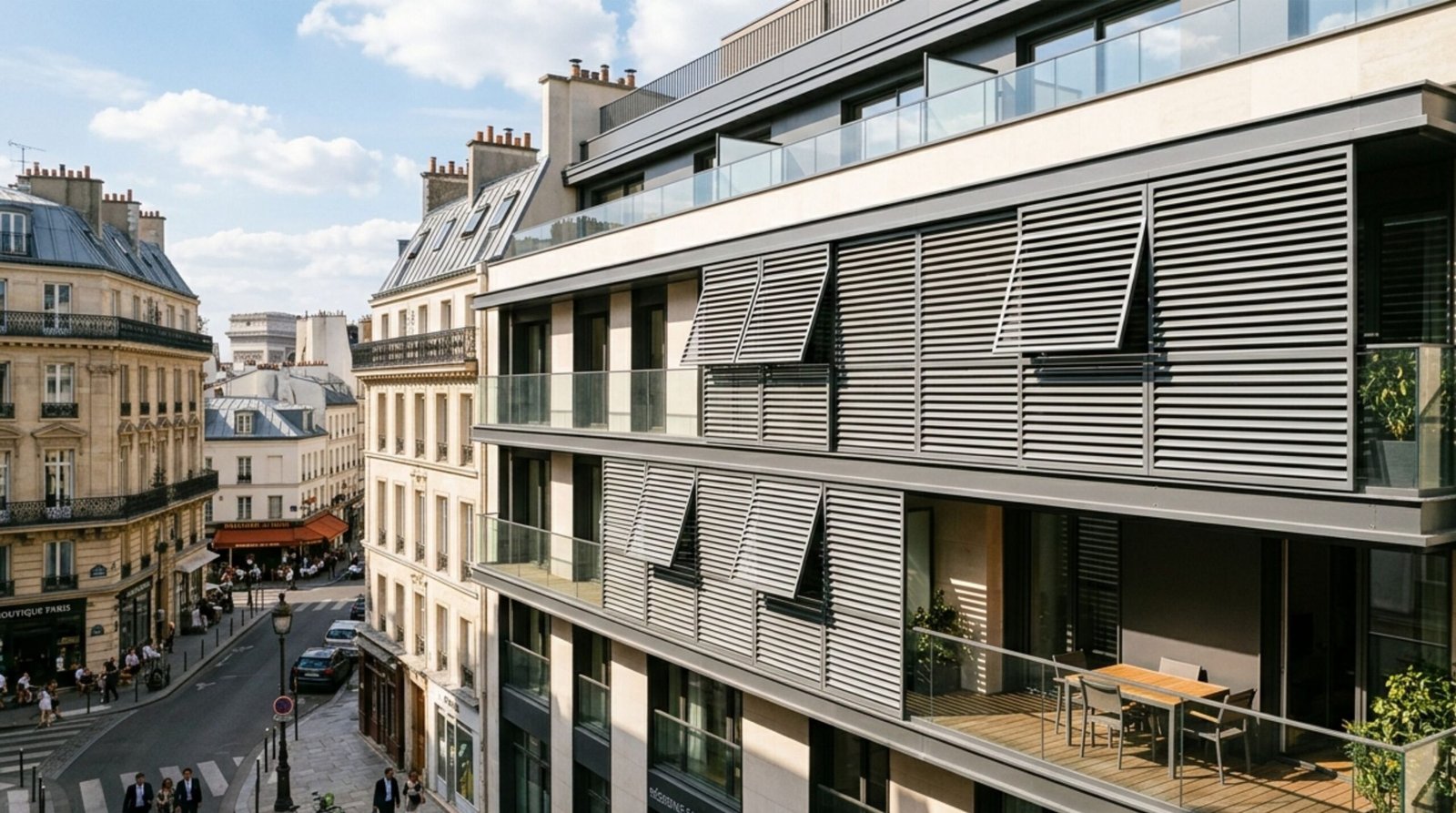 brise-soleil orientable paris