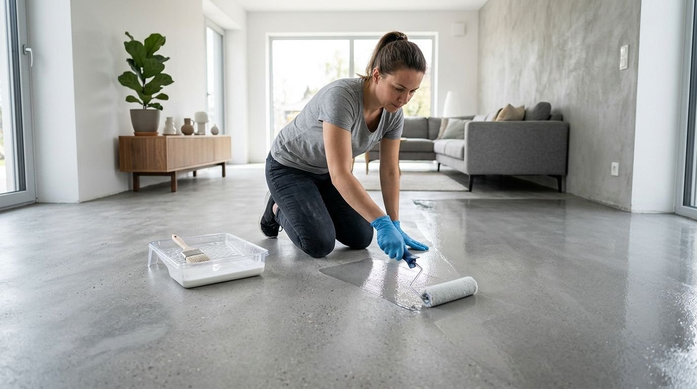 vernis pour beton ciré